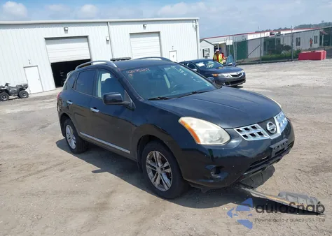 2012 Nissan Rogue Sv из США, поврежденный, VIN JN8AS5MVXCW407122